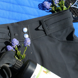 Pantaloni da equitazione Élégance Pénélope Nero