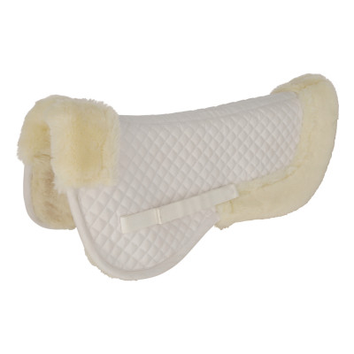 Amortisseur en fourrure synthétique Covalliero Blanc