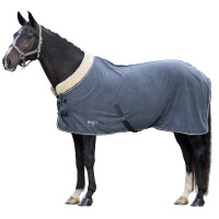 Coperta in pile RugBe Royal Covalliero Grafite Grigio Coperta in pile RugBe Royal Covalliero Grafite Grigio