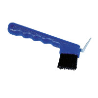Netta-zoccoli con spazzola Kerbl Blu