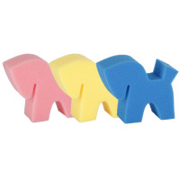 Spugna in schiuma Flecki Kerbl Blu / rosa / giallo