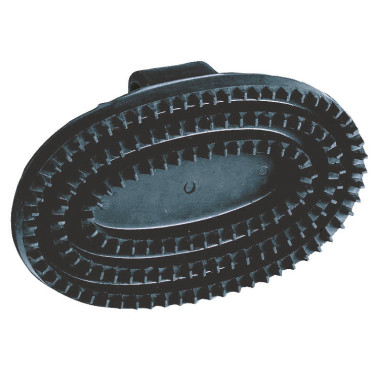 Curry comb ovale Kerbl Nero