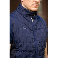 Gilet bicolore da uomo Covalliero Marina Blu marino Gilet bicolore da uomo Covalliero Marina Blu marino