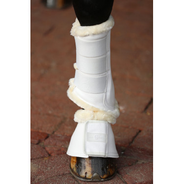 Stinchiere morbide Pelisa Covalliero Bianco