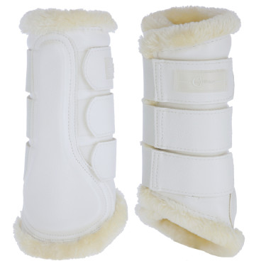 Stinchiere morbide Pelisa Covalliero Bianco