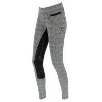 Leggings da equitazione da donna Equona Covalliero Grigio Leggings da equitazione da donna Equona Covalliero Grigio