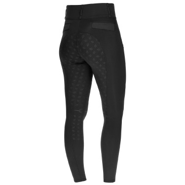 Leggings da equitazione donna HighWaist Covalliero Nero