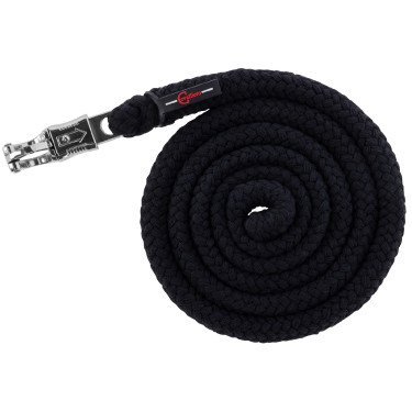 Longe Doria moschettone antipanico Covalliero Nero Longe Doria moschettone antipanico Covalliero Nero