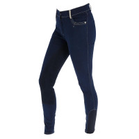 Pantaloni da equitazione Basic Plus LS donna Covalliero Blu