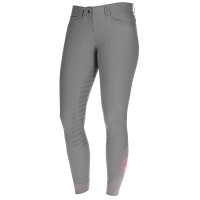 Pantaloni Janne x PinkRibbon full grip da donna Covalliero Grafite Grigio