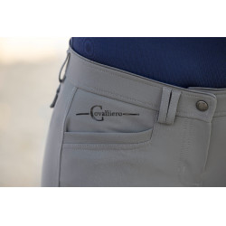 Pantaloni Janne x PinkRibbon full grip da donna Covalliero Grafite Grigio