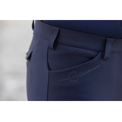 Pantaloni Techno II con grip integrale da uomo Covalliero Blu scuro
