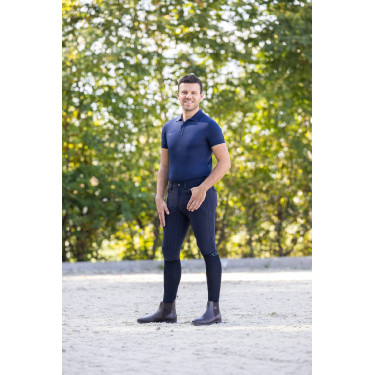 Pantaloni Techno II con grip integrale da uomo Covalliero Blu scuro