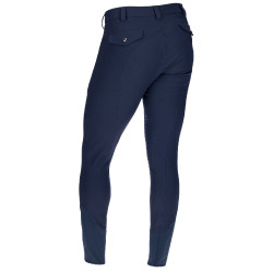 Pantaloni Techno II con grip al ginocchio da uomo Covalliero Blu scuro
