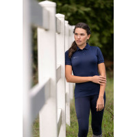 Polo da donna a maniche corte Covalliero Grafite Grigio