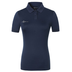 Polo da donna a maniche corte Covalliero Marina Blu marino