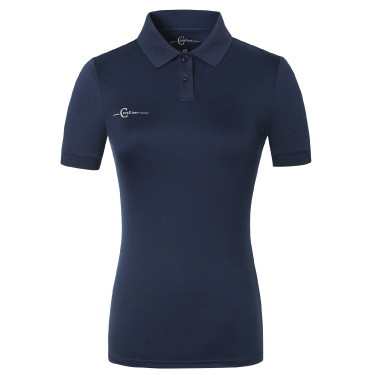 Polo da donna a maniche corte Covalliero Marina Blu marino