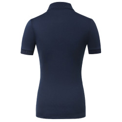 Polo da donna a maniche corte Covalliero Marina Blu marino
