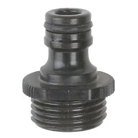 Raccordo per tubo Kerbl Nero