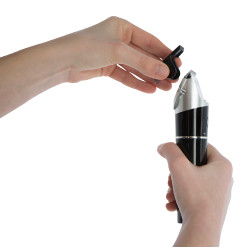 Tosatrice a batteria DeloX Clipster Nero