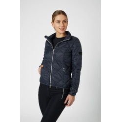 Piumino leggero da donna Horze Elena Blu navy scuro Piumino leggero da donna Horze Elena Blu navy scuro