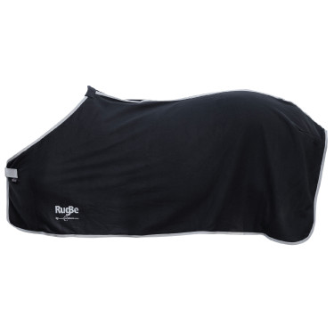Coperta in pile RugBe Economic Covalliero Nero Coperta in pile RugBe Economic Covalliero Nero