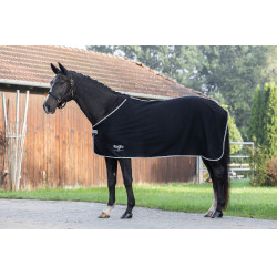 Coperta in pile RugBe Economic Covalliero Nero