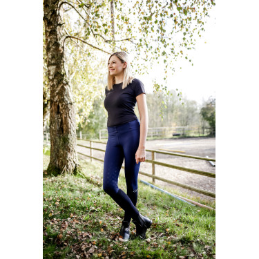 Leggings da equitazione da donna Equona Covalliero Blu scuro
