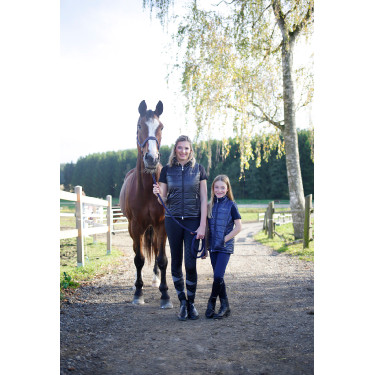 Leggings da equitazione da donna Equona Covalliero Blu scuro