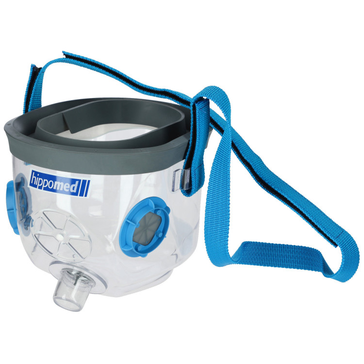 Maschera per inalazione AirOne con accessori Hippomed