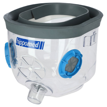 Masque d’inhalation AirOne avec accessoires Hippomed