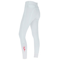 Pantaloni Janne x PinkRibbon grip ginocchia donna Covalliero Bianco Pantaloni Janne x PinkRibbon grip ginocchia donna Covalliero Bianco