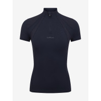 Maglia intima a rete a maniche corte LeMieux Mia Marina Blu marino