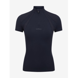 Maglia intima a rete a maniche corte LeMieux Mia Marina Blu marino