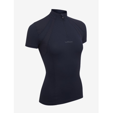 Maglia intima a rete a maniche corte LeMieux Mia Marina Blu marino