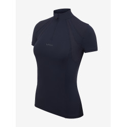 Maglia intima a rete a maniche corte LeMieux Mia Marina Blu marino