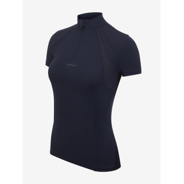 Maglia intima a rete a maniche corte LeMieux Mia Marina Blu marino