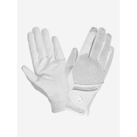 Guanti da equitazione LeMieux Pro Mesh Bianco