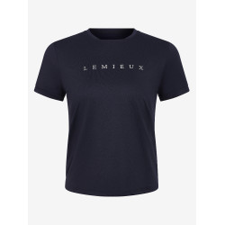 T-shirt sportivo LeMieux Marina Blu marino