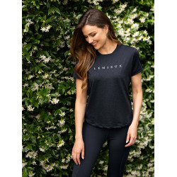 T-shirt sportivo LeMieux Marina Blu marino