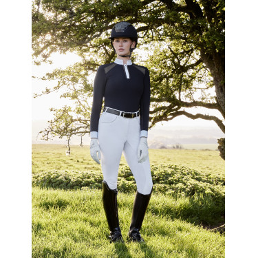 Polo da concorso LeMieux Camille a maniche lunghe Polo da concorso LeMieux Camille a maniche lunghe