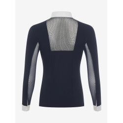 Polo da concorso LeMieux Camille a maniche lunghe Marina modello antico Blu marino Polo da concorso LeMieux Camille a maniche lunghe Marina modello antico Blu marino