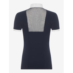 Polo da concorso LeMieux Camille maniche corte Marina modello antico Blu marino Polo da concorso LeMieux Camille maniche corte Marina modello antico Blu marino