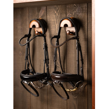 Briglia LeMieux Kudos Patent dressage Marrone