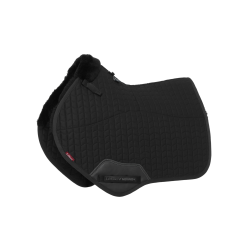 Sottosella ammortizzante LeMieux Lined Close Contact Square Merino+ Nero / nero