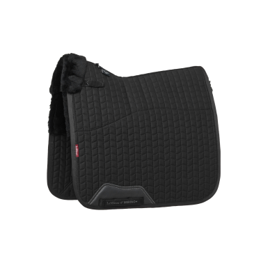 Sottosella da Dressage LeMieux Merino+ Foderato Nero / nero Sottosella da Dressage LeMieux Merino+ Foderato Nero / nero