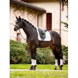 Sottosella da Dressage LeMieux Merino+ Foderato Bianco / bianco