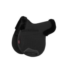 Tappetino hunter LeMieux Merino+ foderato a metà Nero / nero Tappetino hunter LeMieux Merino+ foderato a metà Nero / nero