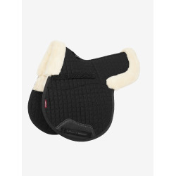 Tappetino hunter LeMieux Merino+ foderato a metà Nero / naturale Tappetino hunter LeMieux Merino+ foderato a metà Nero / naturale