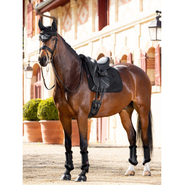 Sottosella ammortizzante LeMieux Merino+ foderato in pelle scamosciata per dressage Sottosella ammortizzante LeMieux Merino+ foderato in pelle scamosciata per dressage